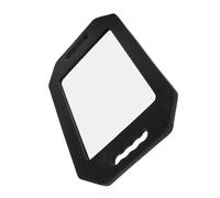 Veemoon Miroir avec Poignée Grand Format Mousse Incassable Miroir De Barbier Professionnel pour Salon De Coiffure Utilisation Portable Fixation Dorsale