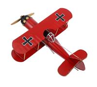 Veemoon Modèle Avion Rétro Métal Fer Vintage Décoration Salon et Chambre Ornement Avion de Collection Précis et Cadeau Enthousiastes Histoire