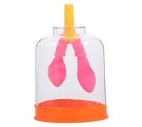 Veemoon Modèle Pédagogique de Respiration Pulmonaire Petite Taille Simulation du Mouvement du Diaphragme Matériel Scientifique Éducatif Portable Outil d'apprentissage Couleur Aléatoire