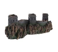 Veemoon Modèle Pont Chinois Miniature pour Aquarium Décor Paysage Muraille Artisanale Ornement Culturel pour Bonsaï et Aquariums