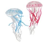 Veemoon Modèles de Marines Réalistes en Plastique 2pcs pour Décoration Aquarium, Jouets Éducatifs Marins Détails Vivants, pour Garçon et Filles et Ambiance Océanique