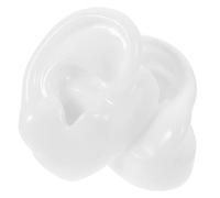 Veemoon Modèles D'oreilles En Silicone Réalistes Moule Auriculaire D'entraînement Pour Nettoyage Des Oreilles Outil Pédagogique D'acupuncture Pour Formations En Salon De Beauté Et École