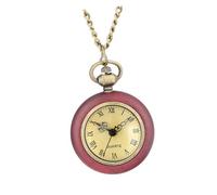 Veemoon Montre De Poche Hommes Ancien Montres Numériques pour Rétro Petit Or Montre Suspendue Montre à Quartz Matériau De La Boucle : Alliage