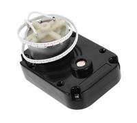 Veemoon Moteur à Courant Continu Silencieux Plastique et Métal, Usage Polyvalent pour Remontoir de Montre Mécanique pour Boîtes à Montres Noires en Chambres ou Bijouteries