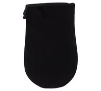 Veemoon Moufles de Bronzage Noir Floqué Réutilisable pour Application Uniforme D’autobronzant, Applicateur Doux sans Traces pour Lotion Corps, Soin Autobronzant Corps sans Soleil