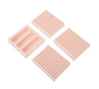 Veemoon Moule de Modelage Tailles 3,5mm 4mm 4,5mm en Plastique 2-en-1 pour Pâte Polymère Bords Lisses et Prévention de Déformation pour Modelage et Création de Perles