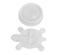 Veemoon Moule en Silicone Petit Format de Tortue avec Couvercle Résine Époxy pour Boîte de Rangement Moule Loisirs Créatifs pour Pots et Bougies Démoulage Facile Usage