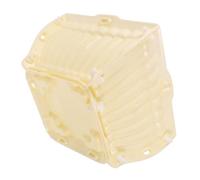 Veemoon Moule Plastique Pot de Fleurs en Béton pour Loisirs Créatifs, Moule Artisanal Fait Main Oval, 30 Cm Carré Vague, Décoration Jardin DIY, Création Jardinière Résistante