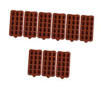 Veemoon Moules à Chocolat En Silicone 3 Pièces - Idéal Pour Gâteaux - Pâtisseries Et Gelées Faciles à Démouler Et à Nettoyer Design Pratique Et Adorable