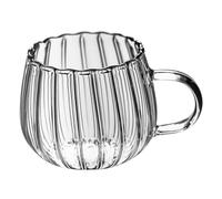 Veemoon Mug Transparent Avec Poignée Tasse Polyvalente Pour Café Thé Jus Et Lait Design Élégant Pour Maison Et Bureau