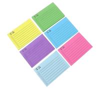 Veemoon Notes Adhésives Colorées de de Mémo Réutilisables pour Bureau et École Pages Autocollants Pratiques et Pratiques Parfaits pour Tout Support