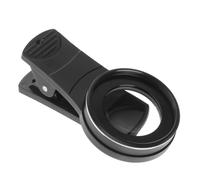 Veemoon Objectif Macro à Clipser pour Téléphone 37 Mm 15x Alliage D'aluminium Professionnel Noir Accessoire Photo Smartphone Portable