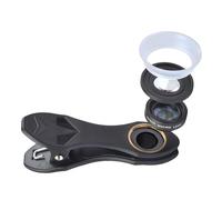 Veemoon Objectif Macro pour Smartphone Kit De Lentilles avec Clip Capture De Détails Fins pour Appareil Photo Mobile