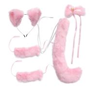 Veemoon of Cosplay Accessories Furry Ears and Tail Kit for Kids and Adults Fox Costume Set