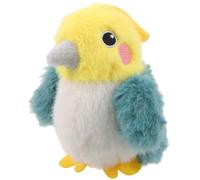 Veemoon Oiseau Rechargeable pour Chat - Oiseau Qui Bat des Ailes et Qui ne Vole Pas, avec Un Chant mélodieux - Jouet interactif en Forme de Moineau avec de l'herbe à Chat pour l'exercice et