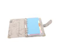 Veemoon Organisateur de Budget à Mobiles Motif Marbre Classeur Portefeuille Portable pour Fiches Budgétaires et