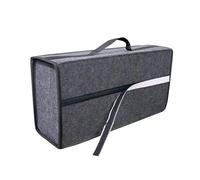 Veemoon Organisateur de Coffre de Voiture en Feutre Boîte de Rangement Pliable avec Couvercle de Capacité pour Coffre de Voiture