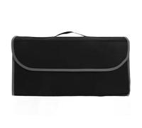 Veemoon Organisateur de Coffre de Voiture en Feutre Boîte de Rangement Pliable avec Couvercle de Capacité pour Coffre de Voiture Noir