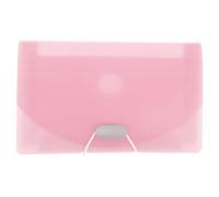 Veemoon Organisateur de Documents Compartiments Rose Porte Billets Multifonction Dossier Accordéon Multi Couches pour Rangement et Classement Pratique