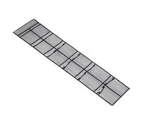 Veemoon Organisateur de Rangement Mural Suspendu à L'arrière de Porte, Pochette 12 Compartiments Non Tissé Gris, Rangement Créatif pour Articles Divers, Pochette Multi-grilles Pratique