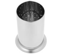 Veemoon Organisateur de touillettes à café | Distributeur de pailles en acier inoxydable | Range-couverts de comptoir - Rangement pour cuillères, fourchettes, baguettes et ustensiles