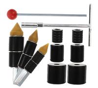 Veemoon Outils pour Bouchons D'eau Universels Goupilles Thermofusibles en Cuivre 3 Pièces Clé Réglable Outil Plomberie Réparation Arrêt Eau Chauffage