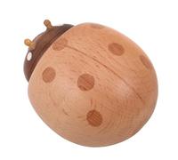 Veemoon Ouvre-bière à Manche en Bois Solide Décoratif de Coccinelle Aimant Magnétique pour Bar et Boissons Décontractées Entre Amis