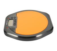 Veemoon Pad de Batterie Électronique Métronome D'entraînement en Asb et Silicone, Orange, Mesure Tap Tempo, Gamme Dynamique Complète, pour Batteurs en Entraînement