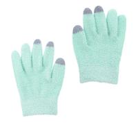 Veemoon Paie de 1 Moufles Hydratants en Gel pour Soins Peau, Vert Automne, Moufles Tactiles de Spa pour Mains Sèches et Gercées, Hydratants aux Huiles Essentielles, Soin Nocturne de