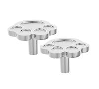 Veemoon Paire de boutons de meuble en forme de patte - Boutons de commode en forme de patte de chien - Poignées de tiroir mignonnes - Poignées de tiroir originales pour buffet, table de chevet et