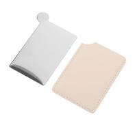 Veemoon Palette de Mélange Cosmétique en Acier Inoxydable Mini, Plateau pour Fond de Teint Liquide, Palette Mixte pour Ongles, Outil Portable pour Maquillage Précis et Retouches en Voyage