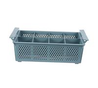 Veemoon Panier Couvert Porte-couverts Facile à Transporter Lave 8 Compartiments pour Rangement des Ustensiles Cuisine et Bureau