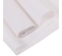 Veemoon Papier Crépon de Fleuriste Blanc 180g Rouleau 50x250 Cm pour Bricolage Artisanal Décorations Mariage Fêtes Créations Botaniques