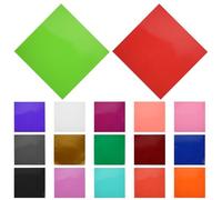 Veemoon Papier Transfert Thermique pour Sublimation DIY 36 Feuilles Léger Adapté pour T-shirts Clairs et Tasse Matériau Autocollant Pvc Style Aléatoire