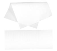 Veemoon Papier Xuan Chinois 50 Feuilles Blanc pour Calligraphie Sumi | Pâte de Carton, Côté Lisse, Écriture Japonaise ou Kanji, Atelier Maison, Contrôle du Pinceau