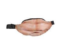 Veemoon Paquet Banane Farceur Grosse Capacité Fermeture Étanche et Protection Anti-chocs pour Homme, Paquet Banane Humoristique pour Sport, Randonnée et Fêtes