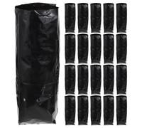 Veemoon Paquet de Culture 100 Pcs en Plastique Noir, Drainage Aéré