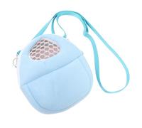Veemoon Paquet de Transport et Mousse Confortable pour Petits Animaux avec Maille Respirante, Bandoulière Réglable pour Voyage et Extérieur avec Chinchilla et Écureuil