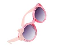 Veemoon PC Lunettes de Soleil Rouge, à Nœud pour Garçon et Filles | Accessoire Photo, Style Cartoon Élégant, Taille, pour Fête du Nouvel An et Anniversaire