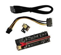 Veemoon Pci-e Riser Carte Gpu Extender vers Adaptateur Pci Express Stable Et Facile à Installer pour Mining Et Pc