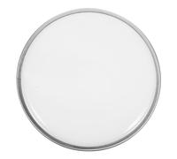 Veemoon Peau de Rechange pour Batterie 8 Pouces, Double Couche Semi-transparente en Huile, Couleur Blanc Laiteux, Peau D'entraînement Résistante pour Percussion, Accessoire Multi-usage