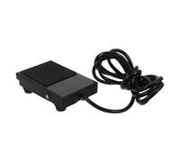 Veemoon Pédale Momentanée Industrielle avec Câble 2 M, Interrupteur à Pédale Marche/arrêt Étanche Antidérapante pour Machines-outils, Contrôle Précis pour Équipements Électriques