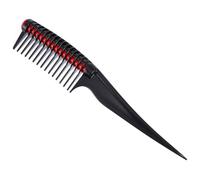 Veemoon Peigne à Teinture pour Cheveux Professionnel en Plastique Noir Effet Massage et Rouleau Amovible, pour Coiffure et DIY