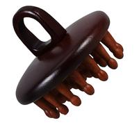 Veemoon Peigne de Massage Du Outil de Masseur à Dents Larges pour Relaxation Optimale Soin Cheveux Design Forme de Disque pour Confort Accru