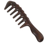 Veemoon Peigne En Bois De Santal Naturel Pour Cheveux - Outil De Coiffure - Brosse Douce - Parfait Pour