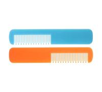 Veemoon Peignes pour Bébé Démêlant Doux et Sûr Lot de 2 à Dents Rondes en Abs pour Cuir Chevelu Délicat, Adapté aux Nourrissons et Tout-petits