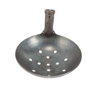 Veemoon Pelle de Jardin Multifonctionnelle Fer pour Tamisage Capacité Élevée Manche Vertical pour Nettoyage des Boues et Débris Canalisations et Chantiers