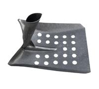 Veemoon Pelle Plate Multifonctionnelle en Métal pour Nettoyage Agricole et Élevage Pelle de Jardin Robuste Outil pour Déjections Volaille Nettoyage Fosse Septique et Canaux Usage