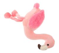 Veemoon Peluche Flamant Rose Douce et Élastique 25 Cm, Peluche Mignon pour Garçon et Filles et Machine à Pince, Présent Original pour Anniversaire et Fête