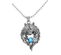 Veemoon Pendentif Acier Inoxydable pour Européens Chic et Gothiques pour Fêtes et Sorties